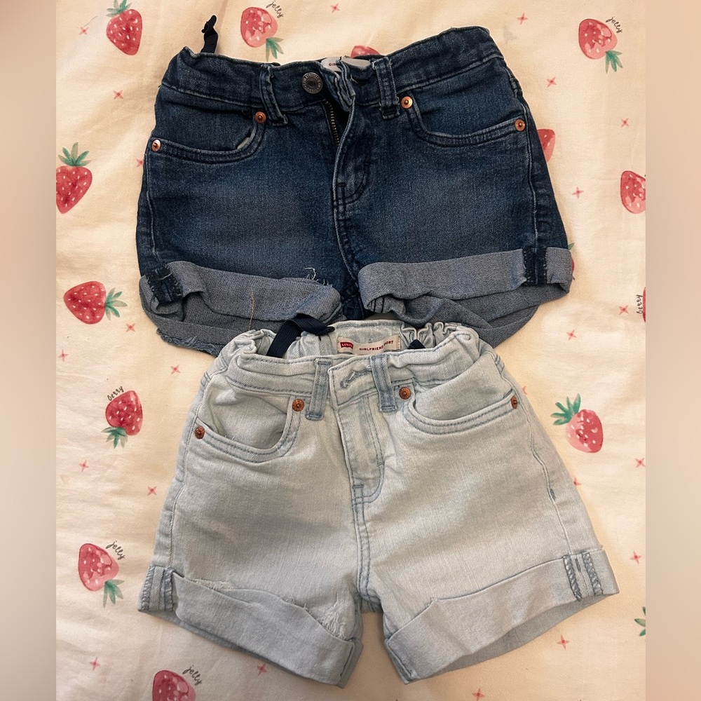 Girls Levi's Denim Jean shorts